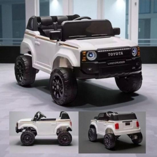 صورة جيب تويوتا لاند كروزر كشف للأطفال بـ 4 عجلات